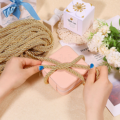 2шт 2 цвета витой шнур из полиэстера DIY-CA00001