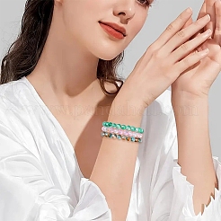 100 шт. матовые стеклянные бусины&nbsp;DGLA-YW0001-36D