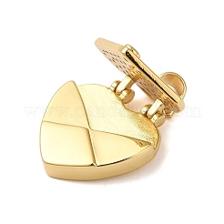 Подвески из латуни и прозрачного циркония с покрытием стойки KK-S372-25G