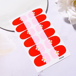 Цветочная серия наклейки для ногтей с полным покрытием MRMJ-T109-WSZ-M1