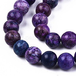 Бусы из натуральной американской бирюзы G-SZ0001-32C-10