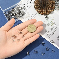 90 шт. 6 стиля защелкивающихся дужек из нержавеющей стали 201 и 304&nbsp;STAS-YW0003-28