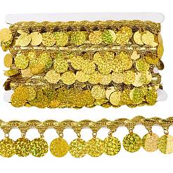 Полиэфирные ленты с плоской круглой кисточкой&nbsp;OCOR-WH20012-53C