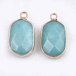 Натурального белого нефрита подвески G-T112-12F