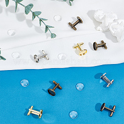 Набор для самостоятельного изготовления запонок в форме купола DIY-GO0001-40