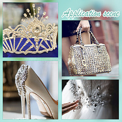 64 шт. 32 стиля восьмиугольник/капля/конский глаз пришитые стразы RGLA-DC0001-02