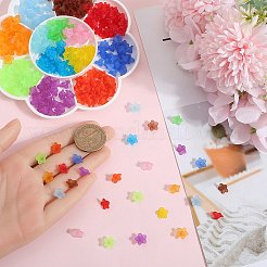 1300шт 13 цвета прозрачные акриловые колпачки для бусин&nbsp;TACR-SP0001-07