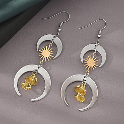 32 шт. 4 стиля латунных соединителей солнечного затмения&nbsp;KK-DR0001-10