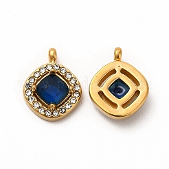 Подвески из нержавеющей стали 304 с кубическим цирконием STAS-A076-04G