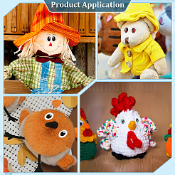 Стеклянные кукольные поделки глаза&nbsp;DOLL-PH0001-65B