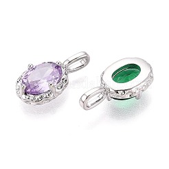 Латунь с подвесками из фианита&nbsp;KK-T073-34P