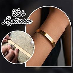 Заготовки для браслета из нержавеющей стали 304 MAK-WH0016-02B-G