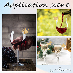 Подвески из акрилового бокала DIY-WH20048-024A