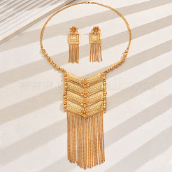 Комплекты из железа с кисточками и серьгами для женских мероприятий HL4639