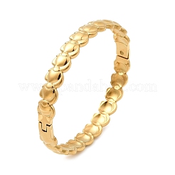 Женский браслет-шарнир из нержавеющей стали 304 в форме рыбы BJEW-K237-28G