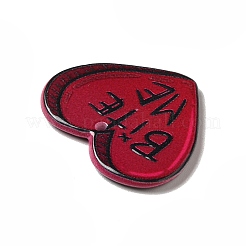 Двухсторонние подвески из акрила с принтом MACR-M022-03D