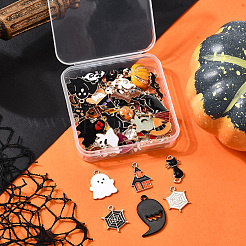 Подвески из сплава с эмалью на тему Хэллоуина&nbsp;FIND-SP0004-37