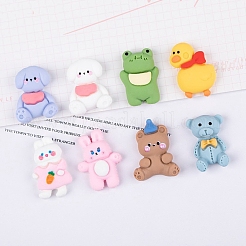 Непрозрачные кабошоны из смолы OHAR-PW0003-242