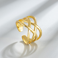 925 регулируемое кольцо-манжета из стерлингового серебра FS-WGFC58C-02