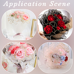 Мятая волнистая марлевая пряжа&nbsp;DIY-CY0001-78B