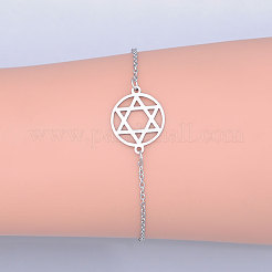 Браслеты из нержавеющей стали 201 BJEW-T011-JN491-1