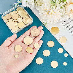 100шт 5-х стильный латунный лист FIND-PH0007-66