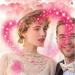 96шт 6 цвета сплава эмаль подвески&nbsp;ENAM-DC0001-64