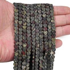 Бисер натуральный дракон крови пряди G-A272-A02-01