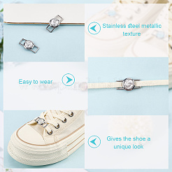 Подвески для шнурков из сплава и смолы&nbsp;FIND-CP0002-94A