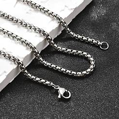 Не тускнеющие цепочки из нержавеющей стали 304&nbsp;NJEW-O110-05H-P