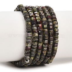 Бисер натуральный дракон крови пряди&nbsp;G-G345-C08-2x4mm