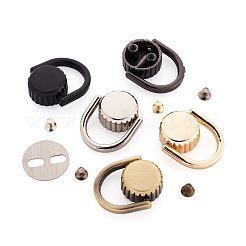 10 комплект 5-х цветных подъемных колец для мешков из цинкового сплава FIND-GN0001-08