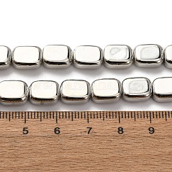 Стеклянные бусины с гальваническим покрытием  EGLA-H109-09D