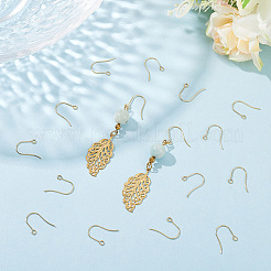 200 шт. крючки для сережек из нержавеющей стали 304&nbsp;STAS-UN0058-59G