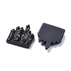 Кабошоны из непрозрачной смолы на тему Хэллоуина&nbsp;X-RESI-D0003-17