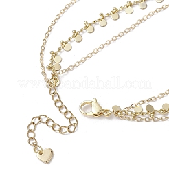 Латунные кабельные цепи кольца браслеты для женщин BJEW-JB11582