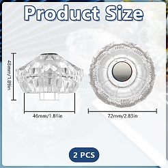 Акриловый кран маховик FIND-WH0817-018P