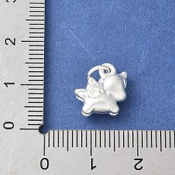 Изящные серебряные подвески-единороги STER-R012-10S