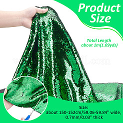 Двусторонняя ткань с блестками из ПВХ DIY-WH0430-543D