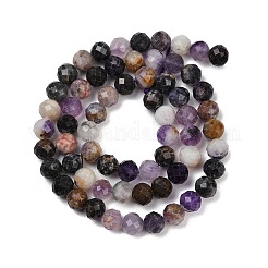 Природного флюорита бисер нитей G-RM2025-A36-6mm