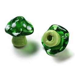 Нити бугорчатых бусин ручной работы в технике лэмпворк LAMP-A004-06D