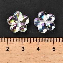 Прозрачные акриловые бусины&nbsp;PACR-H004-01A