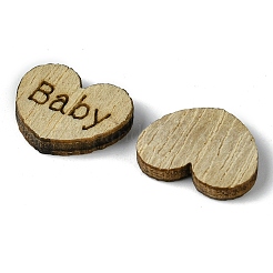 100шт деревянные кабошоны WOOD-G020-09