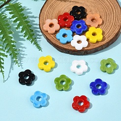 16шт 8 цвета бусины лэмпворк ручной работы LAMP-FS0001-27