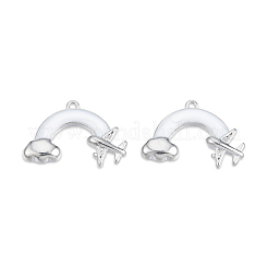 Подвески из латуни с прозрачным фианитом KK-N232-489P