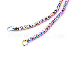 Браслет-слайдер из нержавеющей стали / изготовление браслетов боло MAK-CJ0002-02