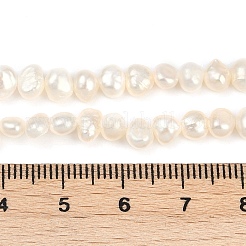 Нити из натурального культивированного пресноводного жемчуга PEAR-P064-19D-08A