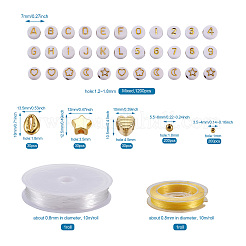 Наборы для изготовления эластичных браслетов на лето своими руками DIY-TA0003-28