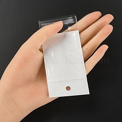Прямоугольные целлофановые пакеты opp с отверстием для подвешивания OPC-YW0001-01