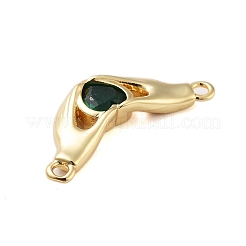 Стойки обшивки латунь микро проложить Циркон подвеску&nbsp;KK-B097-05G